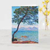 Monet - The Esterel Mountains, 1888 Kaart (Gele Bloem)