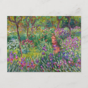 Monet "The Iris Garden at Giverny" Briefkaart