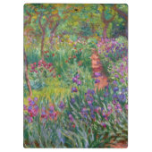 Monet "The Iris Garden at Giverny" Klembord (Achterkant)
