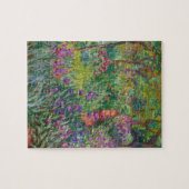 Monet "The Iris Garden at Giverny" Legpuzzel (Horizontaal)