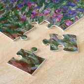 Monet "The Iris Garden at Giverny" Legpuzzel (Zijkant)