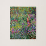 Monet "The Iris Garden at Giverny" Legpuzzel<br><div class="desc">Monet was de oprichter van het Franse schilderij Impressionist, waarvan de "Iris Garden at Giverny" (geschilderd tussen 1899 en 1900) een prachtig voorbeeld is. Het is een viering van kleur, licht en beweging. Toen Monet de wijk Giverny kocht, maakte hij de bloementuin die al op zijn grond was geplant, nieuw...</div>