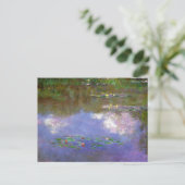 Monet - The Iris Garden at Giverny Postcard Briefkaart (Staand voorkant)