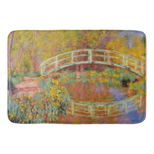 Monet - The Japans Bridge, 1896, Badmat (Voorkant)