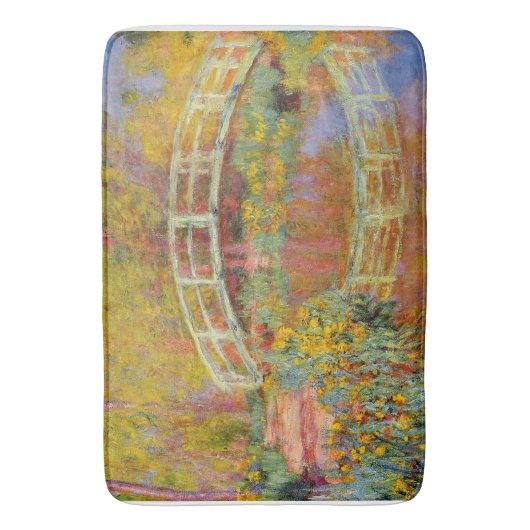 Monet - The Japans Bridge, 1896, Badmat (Voorkant Verticaal)