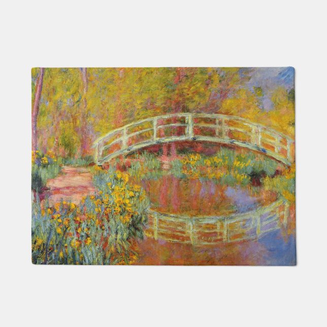 Monet - The Japans Bridge, 1896, Deurmat (Voorkant)