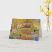 Monet - The Japans Bridge, 1896, Kaart (Gele Bloem)