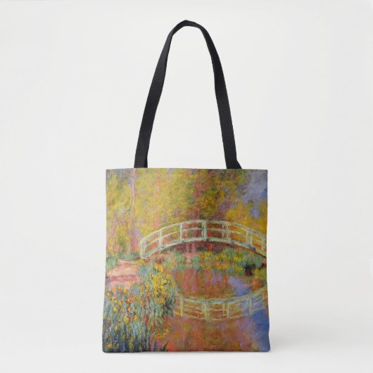 Monet - The Japans Bridge, 1896, Tote Bag (Voorkant)