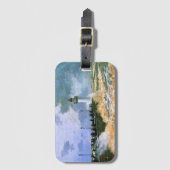 Monet - The Jetty at Le Havre Bagagelabel (Voorkant (verticaal))