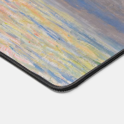 Monet - The Manneport, Cliff at Etretat, Sunset Bureaumat (Hoek)