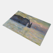 Monet - The Manneport, Cliff at Etretat, Sunset Deurmat (Schuin)