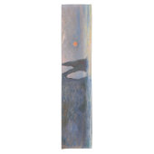 Monet - The Manneport, Cliff at Etretat, Sunset Korte Tafelloper (Voorkant)