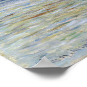 Monet - The Manneport, Cliff at Etretat, Sunset Poster (Hoek)