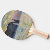 Monet - The Manneport, Cliff at Etretat, Sunset Tafeltennisbatje (Zijkant)