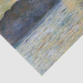 Monet - The Manneport, Cliff at Etretat, Sunset Tissuepapier (Detail)