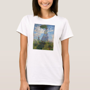 Monet The Promenade Woman with a Parasol T shirt