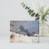 Monet - The Road in Front of Saint Simeon Boerderi Briefkaart (Staand voorkant)