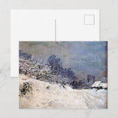 Monet - The Road in Front of Saint Simeon Boerderi Briefkaart (Voorkant / Achterkant)