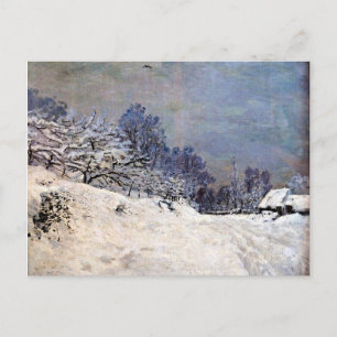 Monet - The Road in Front of Saint Simeon Boerderi Briefkaart