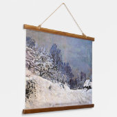 Monet - The Road in Front of Saint Simeon Farm Hangend Wandkleed (Gebogen)