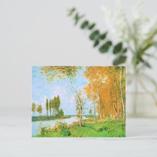 Monet - The Spring in Argenteuil, Briefkaart (Staand voorkant)