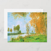 Monet - The Spring in Argenteuil, Briefkaart (Voorkant / Achterkant)