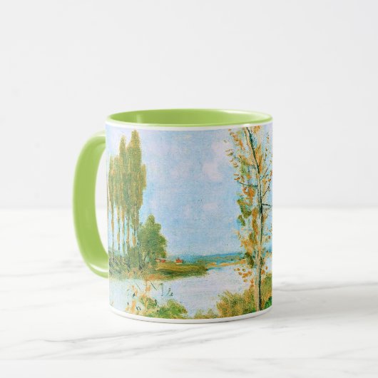 Monet - The Spring in Argenteuil, Mok (Voorkant links)