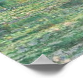 Monet-The Water Lily Pond Poster (Hoek)