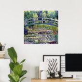 Monet-The Water Lily Pond Poster (Thuiskantoor)