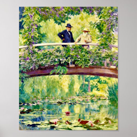 Monet Tuin Giverny 1922 Poster (Voorkant)