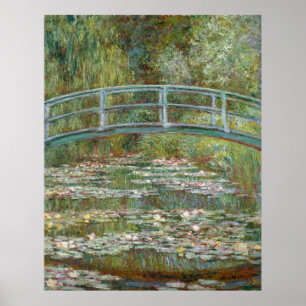 Monet, tuin, klassiek schilderij poster