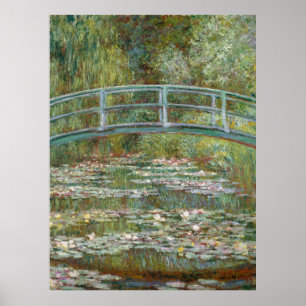 Monet, tuin, klassiek schilderij poster