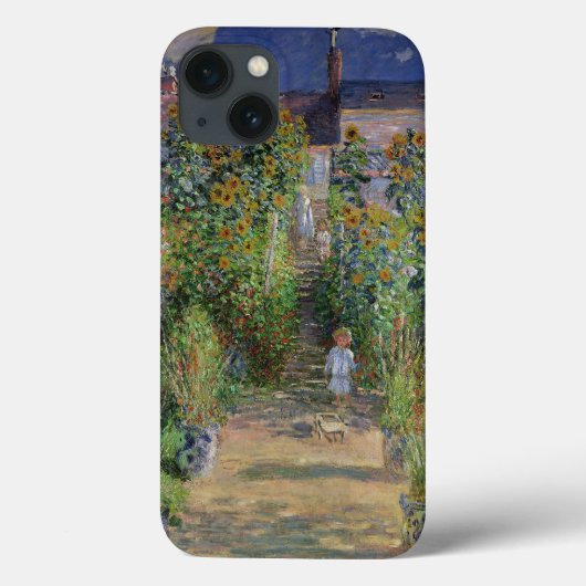 Monet Tuin Vetheuil Impressionisme Bloem Schilderi Case-Mate iPhone Case (Achterkant)