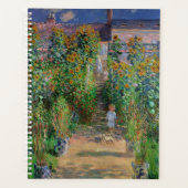 Monet Tuin Vetheuil Impressionisme Bloem Schilderi Planner (Voorkant)