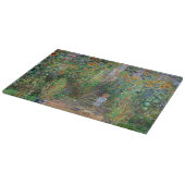 Monet Tuin Vetheuil Impressionisme Bloem Schilderi Snijplank (Hoek)