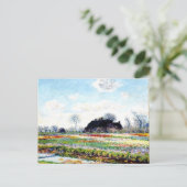 Monet - Tulip Fields op Sassenheim Briefkaart (Staand voorkant)