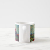 Monet Tulips Windmill Espresso Kop (Achterkant)