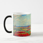 Monet Tulips Windmill Magische Mok (Links)