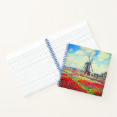 Monet Tulips Windmill Notitieboek (Binnen)