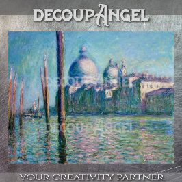 Monet - Venetië, Le Grand Canal Decoupage Tissuepapier