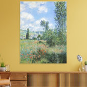Monet Vetheuil 30x40 Ingewikkeld Canvas (Insitu (Woonkamer))