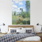 Monet Vetheuil 30x40 Ingewikkeld Canvas (Insitu (Slaapkamer))
