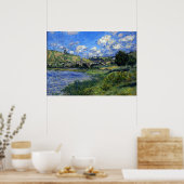 Monet - Vetheuil, Paysage Poster (Keuken)