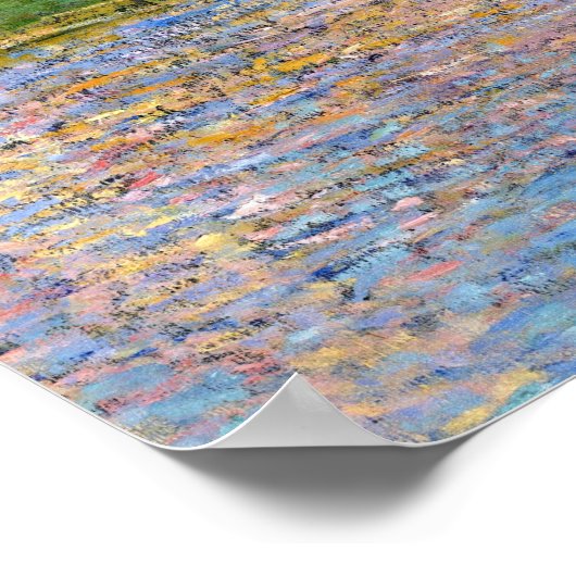 Monet - Vetheuil Poster (Hoek)