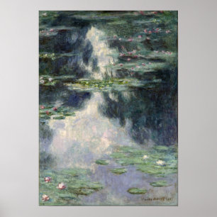 Monet - Vijver met waterlelies Poster