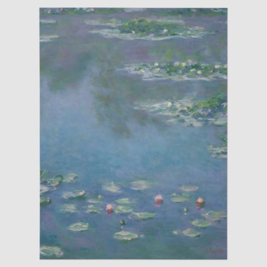 Monet Vijver met waterlelies Tissuepapier (Voorkant)