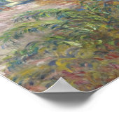 Monet - Villa's in Bordighera Poster (Hoek)