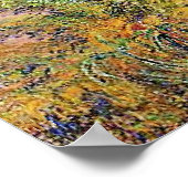 Monet - Villa's in Bordighera, Poster (Hoek)
