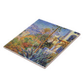 Monet - Villa's in Bordighera, Tegeltje (Zijkant)