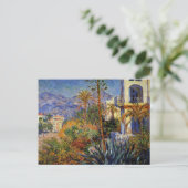 Monet - Villas op Bordighera Briefkaart (Staand voorkant)